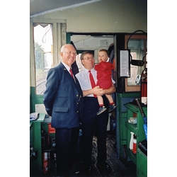three generations in the signal box_